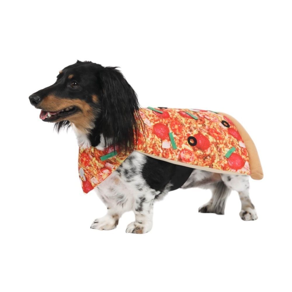 Vibrant Life Pizza Costume for Pets | Size Small